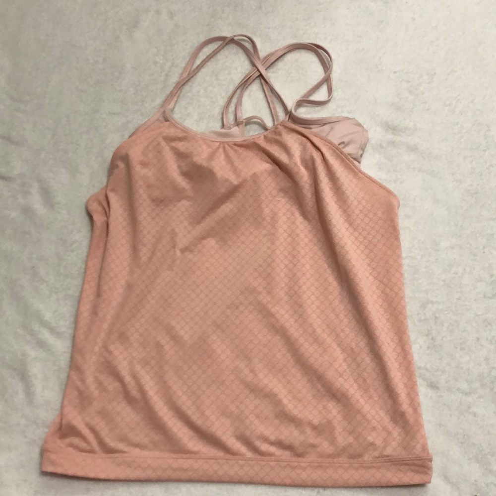 Athleta Workout Top with Built In Bra